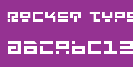 Rocket Type Bold
