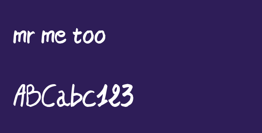 mr me too