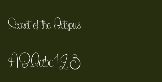 Secret of the Octopus