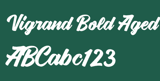 Vigrand Bold Aged