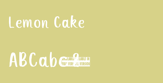 Lemon Cake