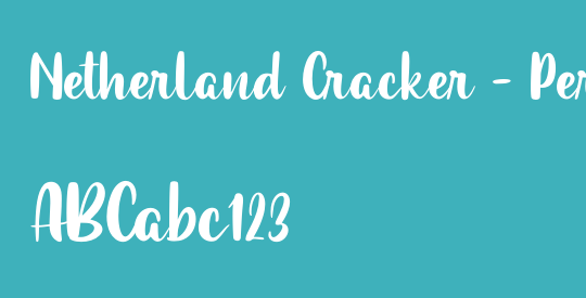 Netherland Cracker - Personal U