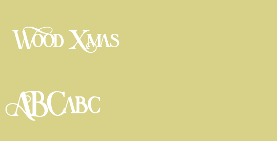 Wood Xmas