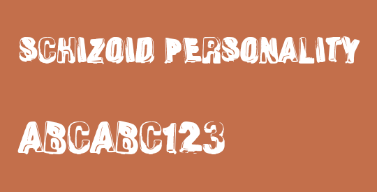 Schizoid Personality