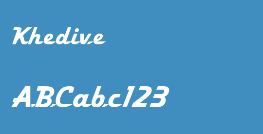 Khedive