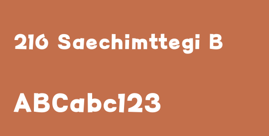 210 Saechimttegi B