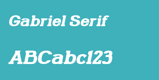 Gabriel Serif
