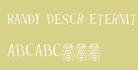 Randy Descr Eternity Cln (Demo)