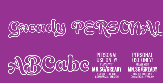 Gready PERSONAL USE ONLY Outline