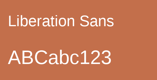 Liberation Sans