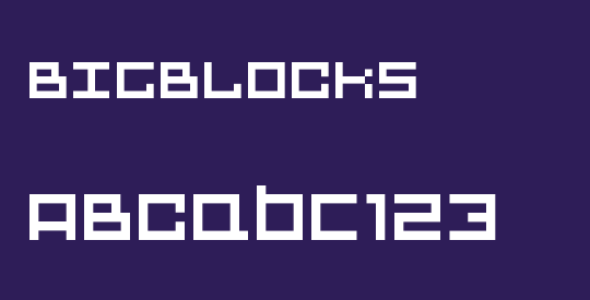 BIGBLOCKS