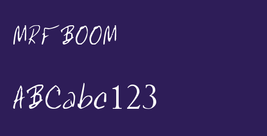 MRFBOOM