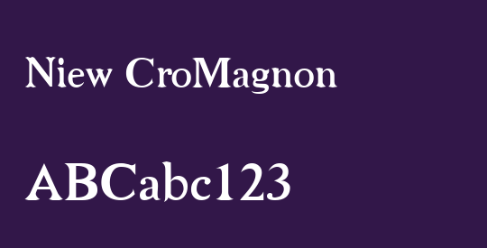 Niew CroMagnon