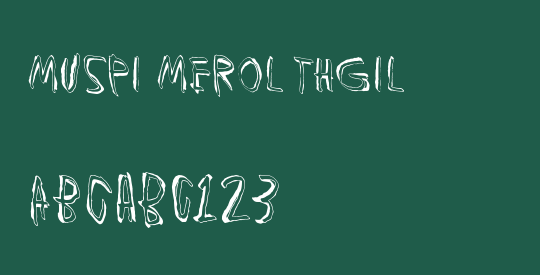 Muspi Merol Thgil