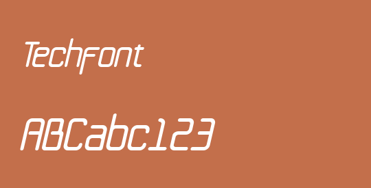 Techfont