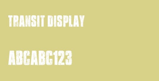 Transit Display