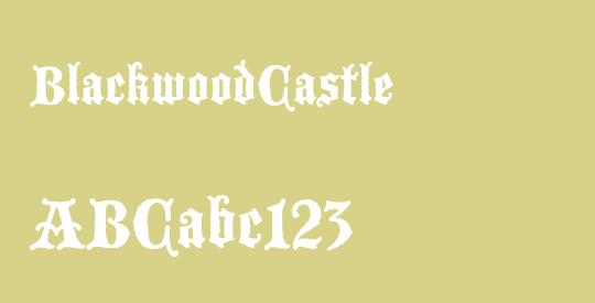 BlackwoodCastle