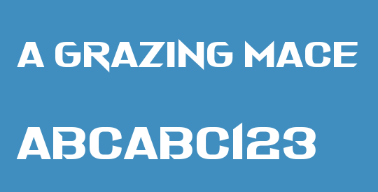 A Grazing Mace