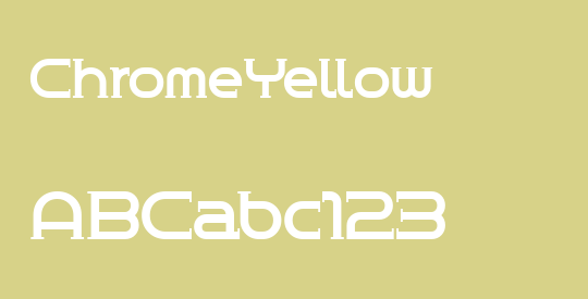 ChromeYellow