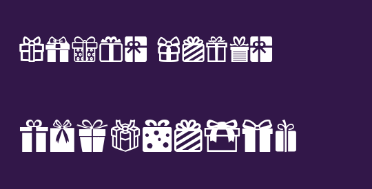 Gifts Icons
