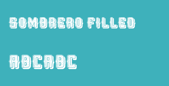 Sombrero Filled