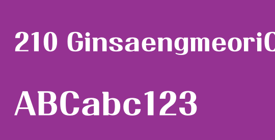 210 GinsaengmeoriOTF