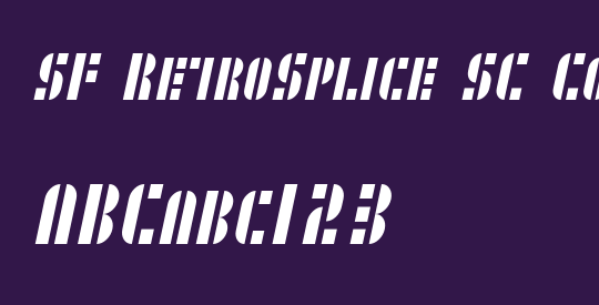 SF RetroSplice SC Condensed