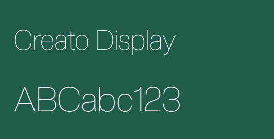 Creato Display