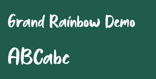 Grand Rainbow Demo
