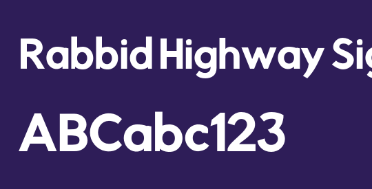 Rabbid Highway Sign II