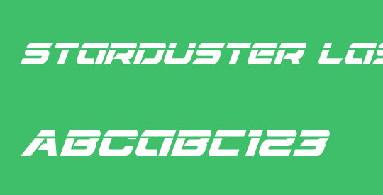 Starduster Laser Italic