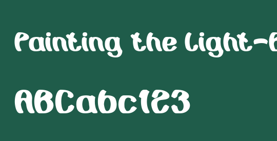 Painting the Light-Bold