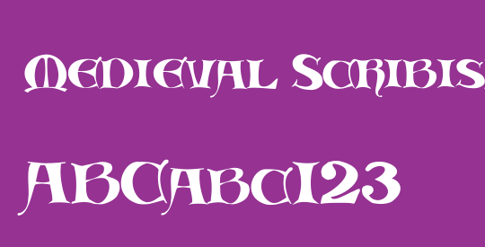 Medieval Scribish