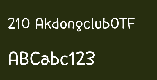 210 AkdongclubOTF