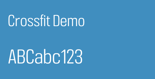 Crossfit Demo