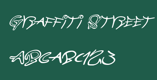 Graffiti Street Expanded Italic