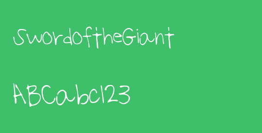 SwordoftheGiant