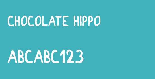 Chocolate Hippo