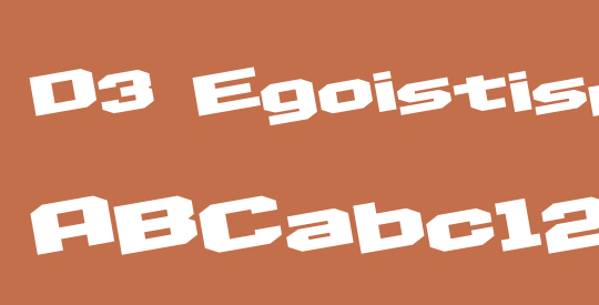 D3 Egoistism leaning