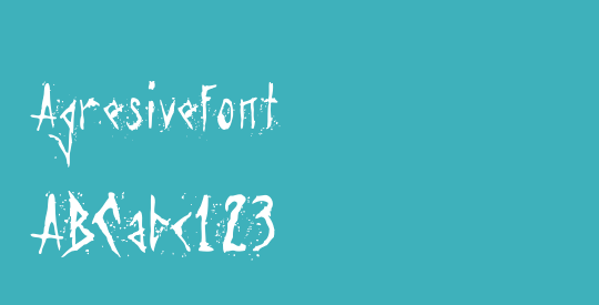 Agresivefont