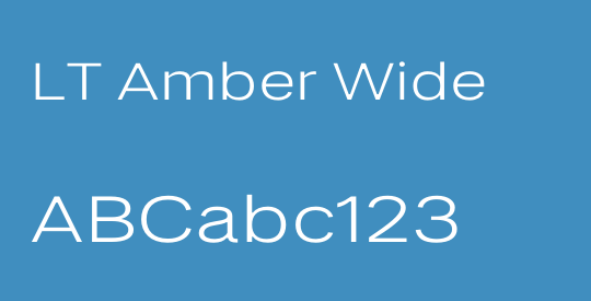 LT Amber Wide