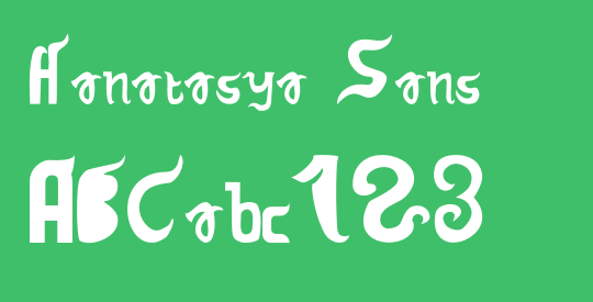 Hanatasya Sans