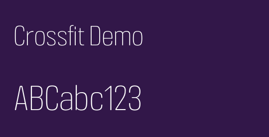 Crossfit Demo
