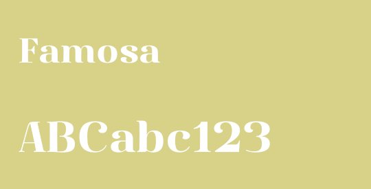 Famosa