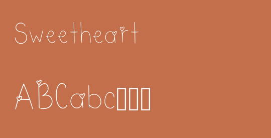 Sweetheart