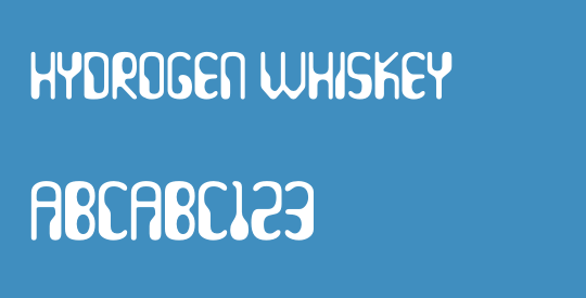 Hydrogen Whiskey