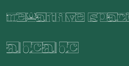 Negative Space Hollow