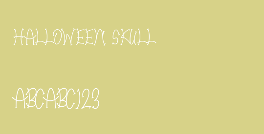 Halloween Skull