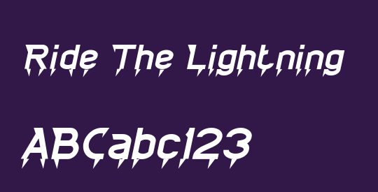 Ride The Lightning