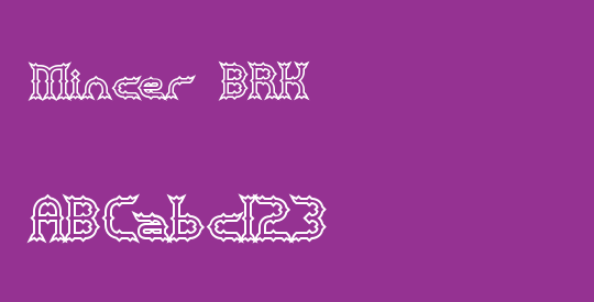 Mincer BRK